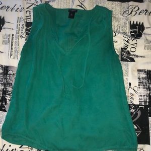 Ann Taylor sheer tank top